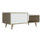 Mesa de Centro Bora (1C) Rovere + Blanco (envío RM)