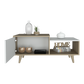 Mesa de Centro Bora (1C) Rovere + Blanco (envío RM)